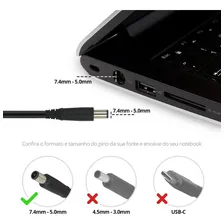 Fonte Carregador Dell Inspiron N4010 N4020 N4050 65w Foto mini  2