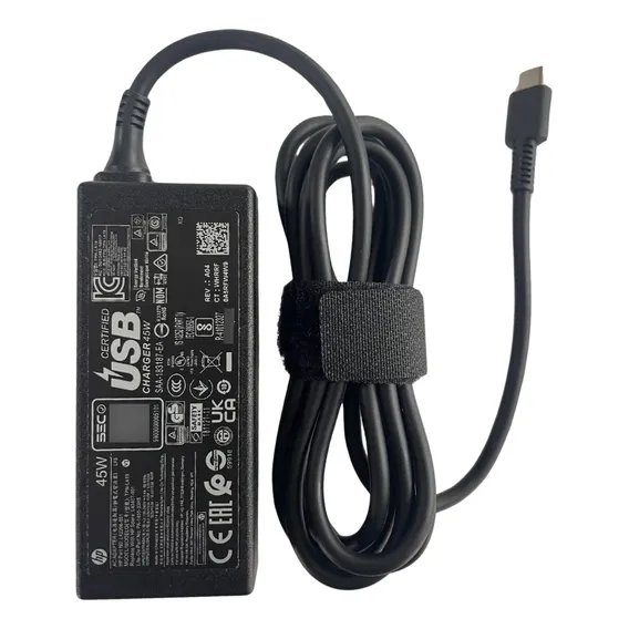 Fonte Carregador Hp 45w Usb C Foto 1