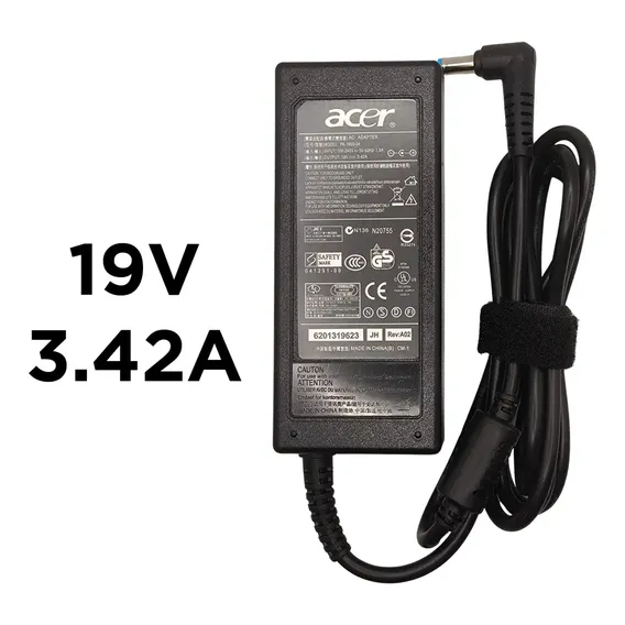 Fonte Carregador Notebook Acer Aspire 4540 4553 4736z 5750 cor preto Foto 1