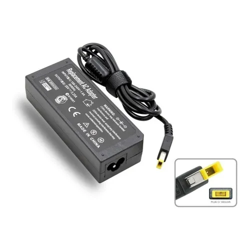 Fonte Carregador Notebook G400s X240 Plug Retangular Foto 1