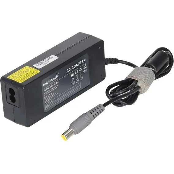 Fonte Carregador Notebook Lenovo 20v 4.5a 90w Redondo Foto 1
