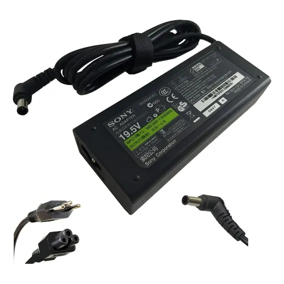 Fonte Carregador Notebook Sony Vgp-ac19v42 Vgp-ac19v36 Foto 1