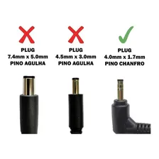 Fonte Carregador Para Note Dell 19.5v 3.34a 65w Pino Chanfro Foto mini 4