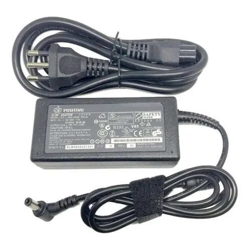 Fonte Carregador para Notebook Positivo Cce Asus 19v 3.42a Plug P8 Origins Bivolt Foto 1