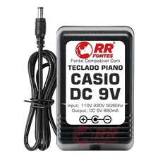 Fonte Carregador Para Teclado Casio Dc 9v 850ma Bivolt Pa4 Foto mini  2
