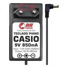Fonte Carregador Para Teclado Casio Dc 9v 850ma Bivolt Pa4 Foto mini  3