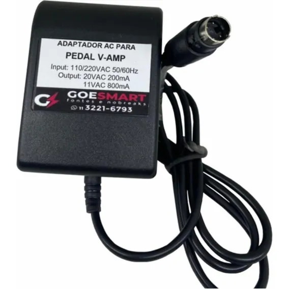Fonte Carregador Pedaleira Behringer V-amp V-amp2 V-amp3 Lx1 Foto 1