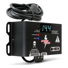 Fonte Carregador Stetsom Chv500 Alta Voltagem Bivolt COM DISPLAY DIGITAL High Voltage Carregador de Baterias INVERSÃO POLARIDADE SAIDA, FUSIVEL INTERNO ENTRADA AC Foto mini  2