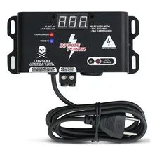 Fonte Carregador Stetsom Chv500 Alta Voltagem Bivolt COM DISPLAY DIGITAL High Voltage Carregador de Baterias INVERSÃO POLARIDADE SAIDA, FUSIVEL INTERNO ENTRADA AC Foto mini  3