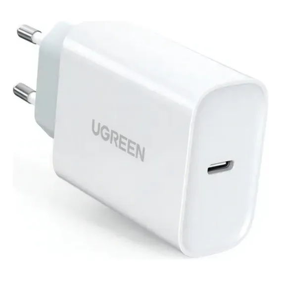 Fonte Carregador Turbo Rápido Ugreen 20w Usb-c Foto 1