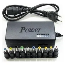 Fonte Carregador Universal P/ Notebook 8 Pinos Pklk 12v24v Cor Preto Foto  mini 1