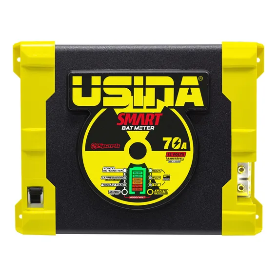 Fonte Carregador Usina 12v 70a Battery Meter Bivolt Foto 1