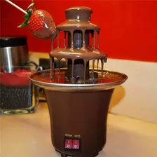 Fonte Cascata Máquina Chocolate Fondue Torre 3 Andares 110v Foto mini 4