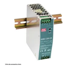 Fonte Chaveada 120w 90-264vca Edr-120-24 - Mean Well Foto mini 2