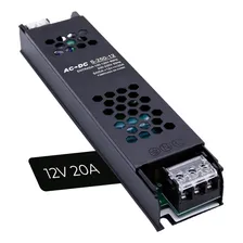 Fonte Chaveada 12v 20a 240w P/ Cftv Fita Led Som Automotivo Foto mini 3