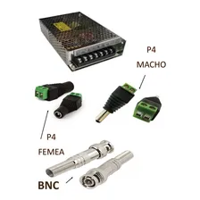 Fonte Chaveada 12v 20a C./ 40 Conectores Bnc, P4 F20a40c Foto  mini 1