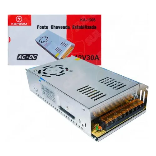 Fonte Chaveada 12v 30a Foto 1