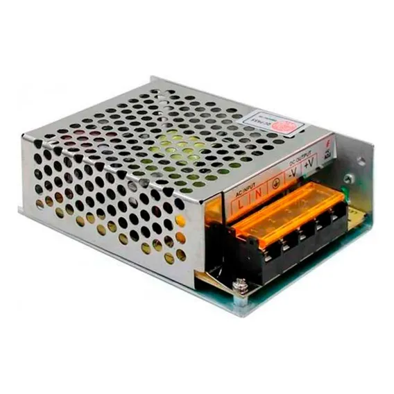 Fonte Chaveada 12v 5a Tipo Colméia Ideal Para Cftv Foto 1