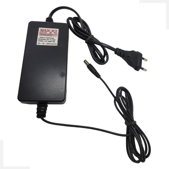 Fonte Chaveada 14v 3,5amp Positivo Central Lune Plug P4 Foto 1