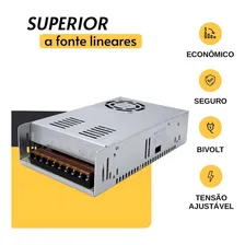 Fonte Chaveada 20a 24v Estabilizada Chave 110/220v 500w Foto mini 4