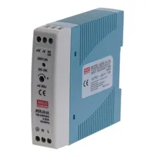 Fonte Chaveada 24v 1a / 20w P/ Trilho Din 100~240v Mw Foto mini  2