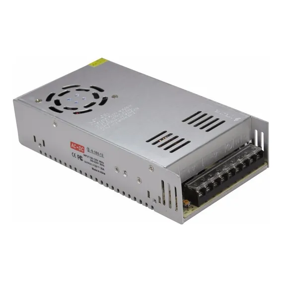 Fonte Chaveada 30a 12v 360w P/ Cftv Fita Led Som Automotivo Foto 1