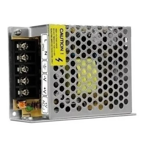 Fonte Chaveada Colmeia 5a 12v Fita De Led Bivolt Cftv 60w Foto 1