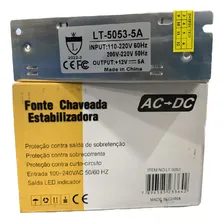 Fonte Chaveada Estabilizada 12v 5a 60w Bivolt Lintian Foto mini 4