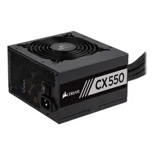 Fonte Corsair Cx550 - 550w, 80 Plus Bronze Cor Black 100V/240V Foto mini 1