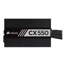 Fonte Corsair Cx550 - 550w, 80 Plus Bronze Cor Black 100V/240V Foto mini 4