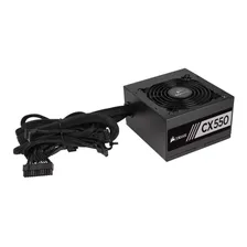 Fonte Corsair Cx550 - 550w, 80 Plus Bronze Cor Black 100V/240V Foto mini 3
