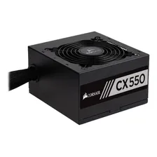 Fonte Corsair Cx550 - 550w, 80 Plus Bronze Cor Black 100V/240V Foto mini 2