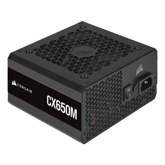 Fonte Corsair Cx650m - 650w, 80+ Bronze, Semi-modular, Preto Foto 1