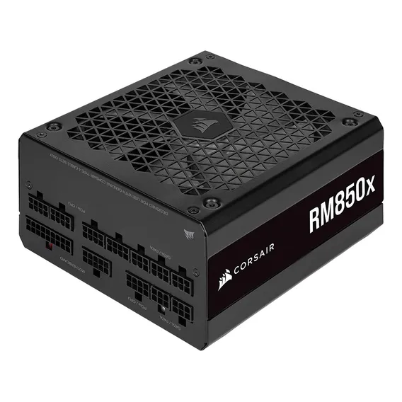 Fonte Corsair Rm850x - 850w, 80 Plus Gold, Modular, Preto Foto 1