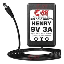 Fonte Dc 9v 3a Pra Relogio De Ponto Henry Prisma Super Fácil Foto mini 1