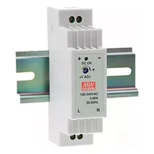 Fonte De Alimentação Mean Well Dr-15-24 24v 0.63a - 24 Watts Foto mini  2