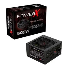 Fonte De Alimentação Atx 500w Bivolt Px500 - Power X Cor Preto 110V/220V Foto mini 4
