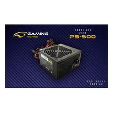 Fonte De Alimentação Atx 500w Sem Cabo C3tech - Ps-500bk Cor Preto 115V/230V Foto mini 2