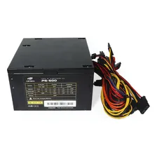 Fonte De Alimentação Atx 500w Sem Cabo C3tech - Ps-500bk Cor Preto 115V/230V Foto mini 3