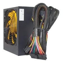 Fonte De Alimentação Pra Pc Atx Automática 650w Bright 110V/220V Foto mini 2