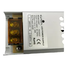 Fonte Driver Perfil 12v 20a P/ Fita Led Potência 200w Gaya Foto mini 4