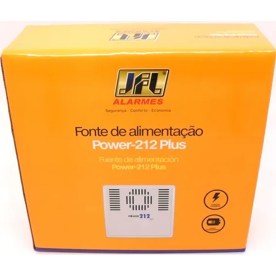 Fonte E No-break Jfl 212 Plus Para Alarme Cftv Fechadura Foto 1