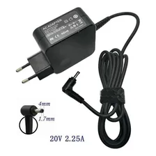 Fonte Ibm Lenovo 20v 2,25 Fonte Quadrada Plug Fino Foto mini 1
