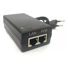 Fonte Injetor Poe Access Point 48v 0,5a Fast 10/100 Fc Foto mini 3