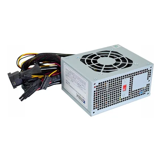 Fonte K-mex Pp-200rng 200w Gab Cm-9f8a 9g8a 9i8a Slim Mini Cor Cinza Foto 1