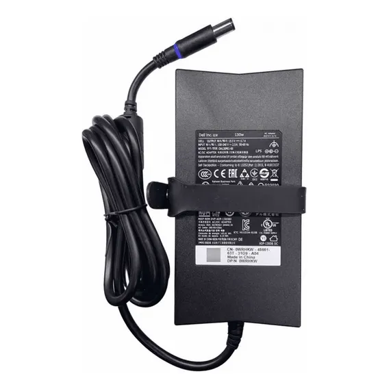 Fonte Notebook Dell 130w 19.5v 6.7a 100-240v Foto 1