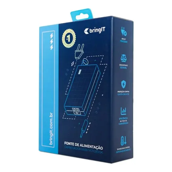 Fonte Notebook Itautec W7630 W7635 W7645 W7650 W7655 Foto 1