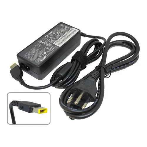 Fonte Notebook Lenovo Thinkpad T440 T440p T440s plug retangular USB G50-70 G50-80 G70-70 Z40-70 Z50-70 Z50-75 Foto 1