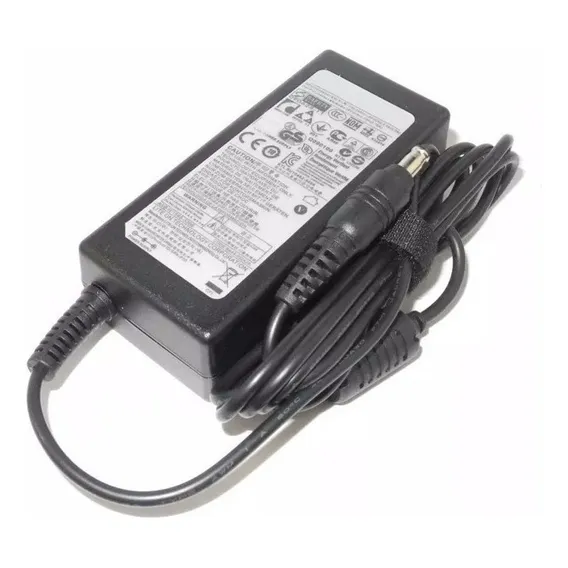 Fonte Notebook Samsung Np300e5m 19v 3.16a C/ Cabo Foto 1