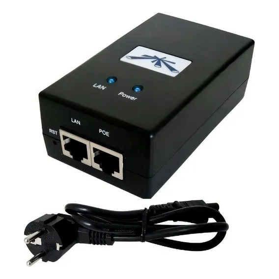 Fonte P/ Ubiquiti Giga Poe 48v 24w-g 0.5 Amp Poe-48-24w-g Foto 1